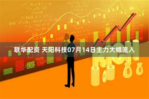 联华配资 天阳科技07月14日主力大幅流入